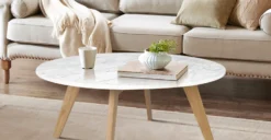Riley Marble Round Coffee Table -Poly and Bark d8fe3c69 scaled