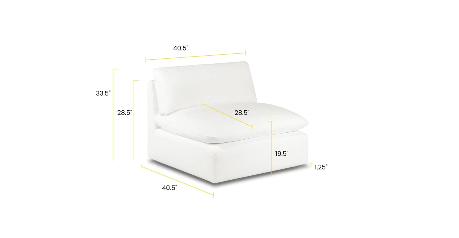 Davos Armless Chair 11 Davos Armless Chair - Image 11