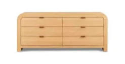 Cirq 6 Drawer Dresser -Poly and Bark eba9ea30