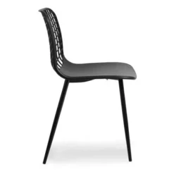 Poly And Bark Marais Dining Chair (Set Of 4) - White -Poly and Bark f95ba81b ea2a 44ad 9d8f a30f1215e58f