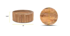Deja 35" Round Coffee Table With Storage -Poly and Bark gazpNv10yfaanzdtCUFNdgLG0LE2S5E40anP i7sB7I scaled