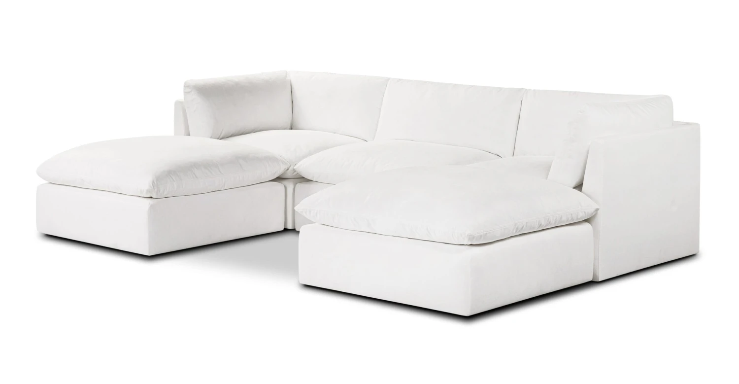 5-Seat Davos Modular Double Chaise Sectional 3 5-Seat Davos Modular Double Chaise Sectional - Image 3