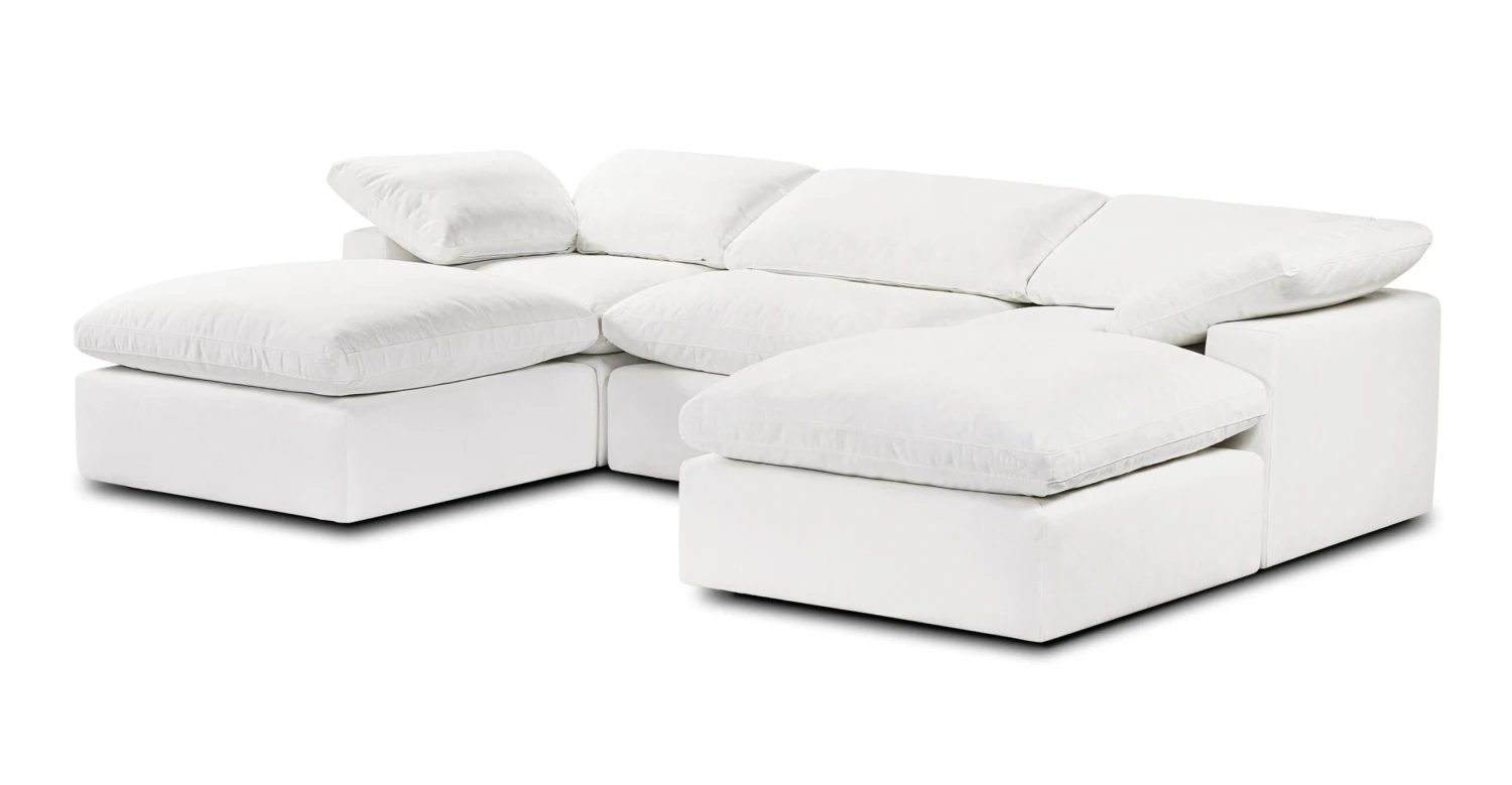 5-Seat Aspen Modular Double Chaise Sectional 4 5-Seat Aspen Modular Double Chaise Sectional - Image 4