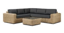 Puglia Corner Sectional Set With Coffee Table